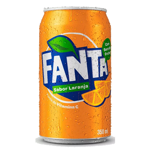 Fanta Laranja Lata 350 ml